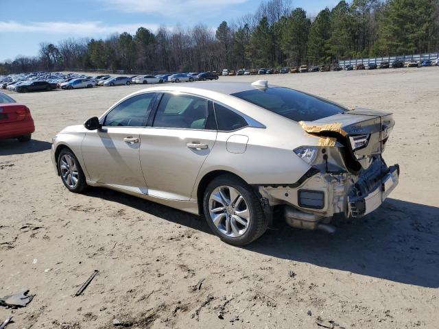 1HGCV1F19LA004164 - 2020 HONDA ACCORD LX BEIGE photo 2