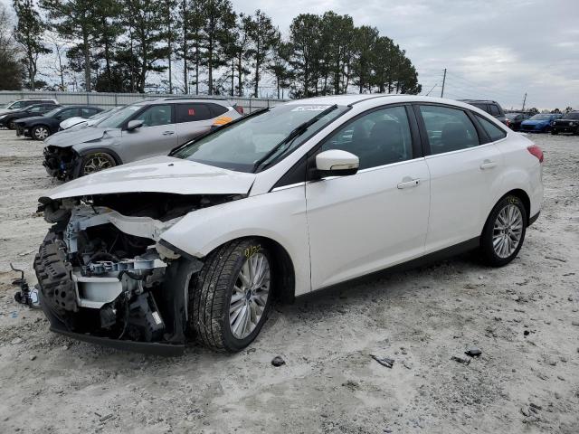 1FADP3J26GL377932 - 2016 FORD FOCUS TITANIUM WHITE photo 1