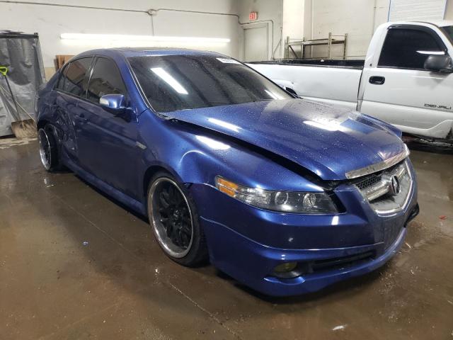 19UUA76508A039432 - 2008 ACURA TL TYPE S BLUE photo 4