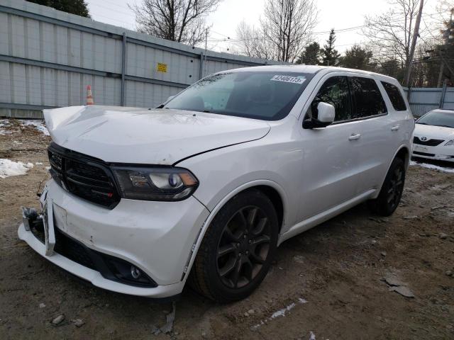 1C4RDJDG5HC666810 - 2017 DODGE DURANGO GT WHITE photo 1