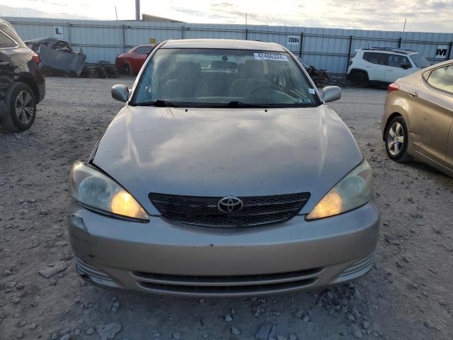 4T1BE30K53U719007 - 2003 TOYOTA CAMRY LE BEIGE photo 5