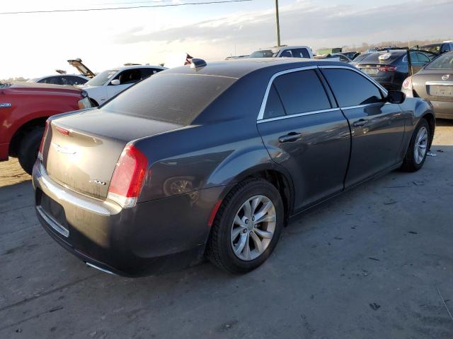 2C3CCAAGXFH930440 - 2015 CHRYSLER 300 LIMITED GRAY photo 3
