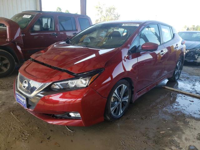 1N4AZ1CP0LC306861 - 2020 NISSAN LEAF SV RED photo 1