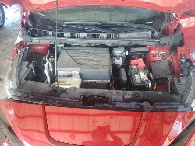 1N4AZ1CP0LC306861 - 2020 NISSAN LEAF SV RED photo 11