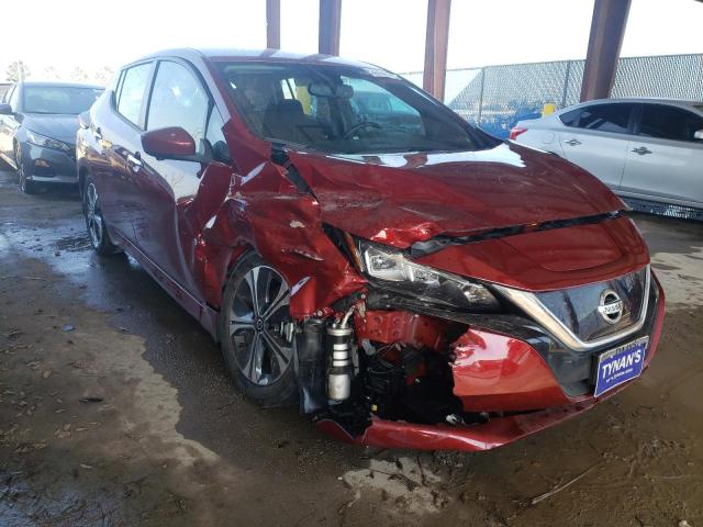 1N4AZ1CP0LC306861 - 2020 NISSAN LEAF SV RED photo 4