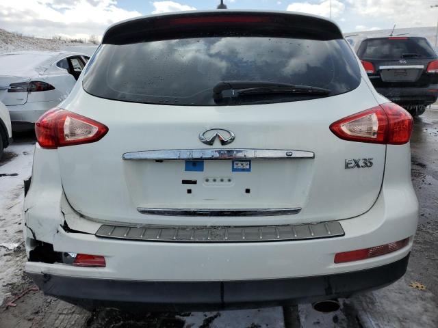 JN1AJ0HR5AM751225 - 2010 INFINITI EX35 BASE WHITE photo 6