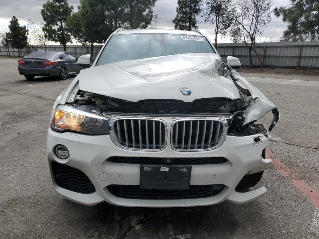5UXWX9C55H0T12911 - 2017 BMW X3 XDRIVE28I WHITE photo 5