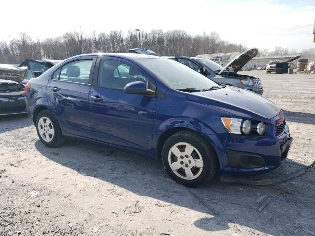 1G1JA5SGXD4136118 - 2013 CHEVROLET SONIC LS 蓝色 照片 4