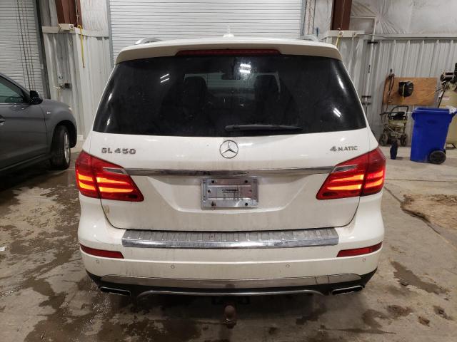 4JGDF7CE8EA312726 - 2014 MERCEDES-BENZ GL 450 4MATIC WHITE photo 6