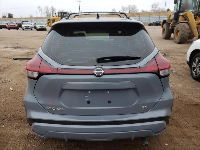 3N1CP5DV8NL498392 - 2022 NISSAN KICKS SR GRAY photo 6