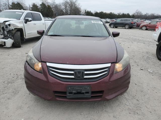 1HGCP2F40BA010802 - 2011 HONDA ACCORD LXP MAROON photo 5