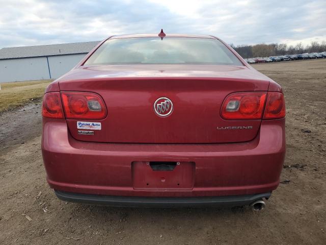 1G4HA5EM7AU113782 - 2010 BUICK LUCERNE CX RED photo 6