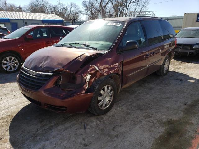 2A4GP54L67R294400 - 2007 CHRYSLER TOWN & COU TOURING 栗色 照片 1