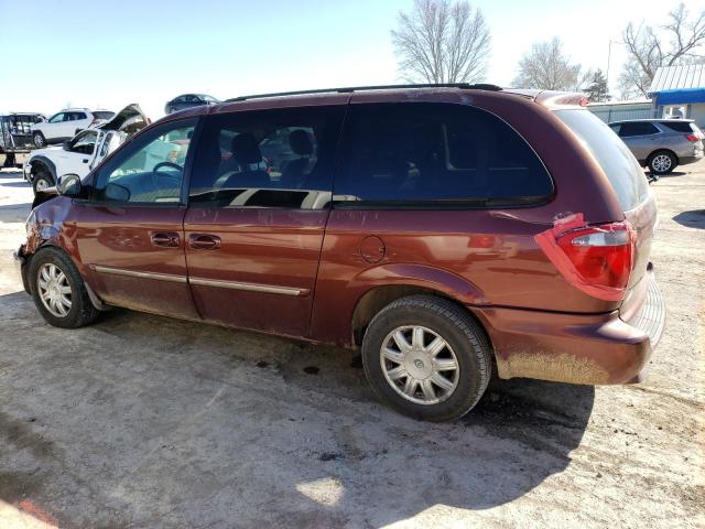 2A4GP54L67R294400 - 2007 CHRYSLER TOWN & COU TOURING 栗色 照片 2