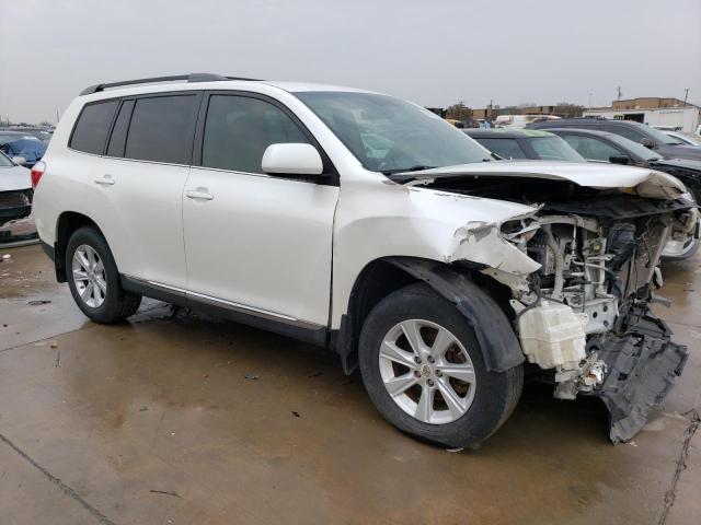 5TDZK3EH7CS059811 - 2012 TOYOTA HIGHLANDER BASE Blanc photo 4