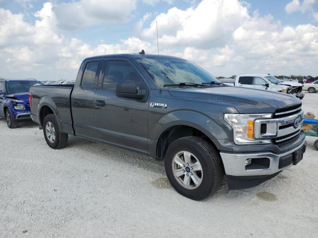 1FTEX1CB3LFC11067 - 2020 FORD F150 SUPER CAB GRAY photo 4