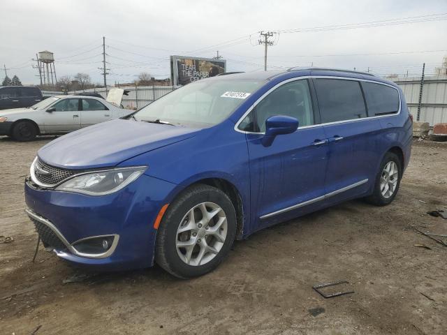 2C4RC1EG8JR315016 - 2018 CHRYSLER PACIFICA TOURING L PLUS BLUE photo 1