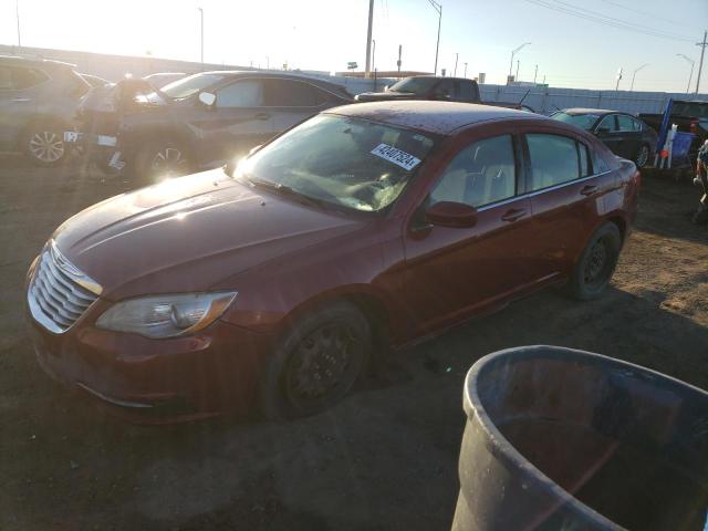 1C3CCBAB8DN561463 - 2013 CHRYSLER 200 LX BURGUNDY photo 1