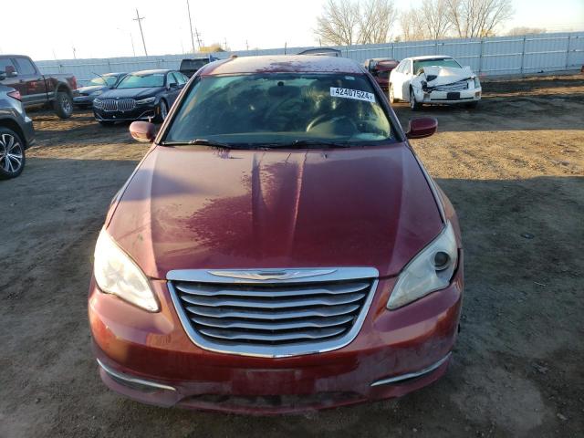 1C3CCBAB8DN561463 - 2013 CHRYSLER 200 LX BURGUNDY photo 5