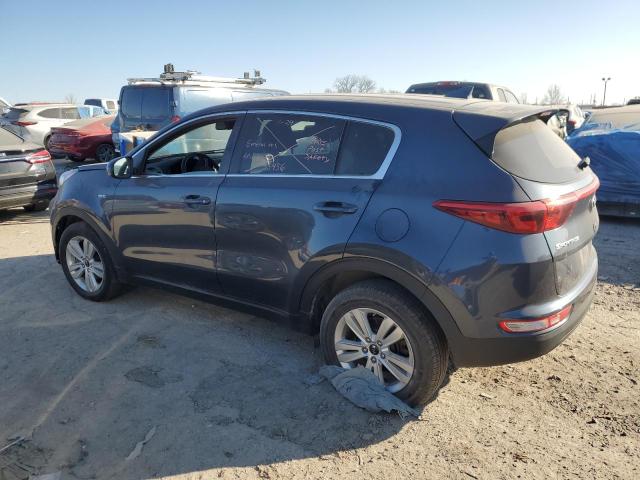 KNDPMCAC2J7486249 - 2018 KIA SPORTAGE LX BLUE photo 2