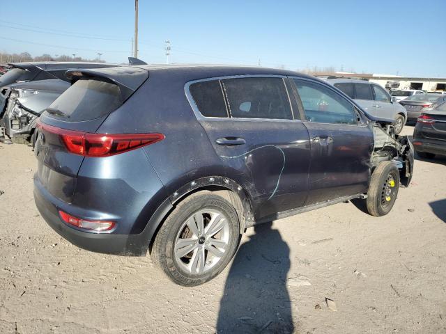 KNDPMCAC2J7486249 - 2018 KIA SPORTAGE LX BLUE photo 3