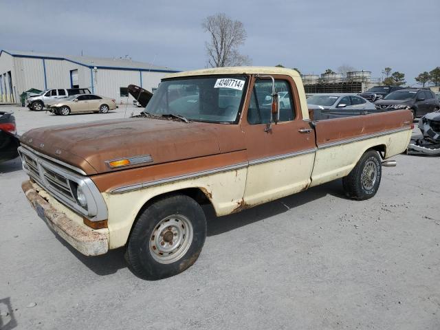 F10HKP89283 - 1972 FORD PICKUP TWO TONE photo 1