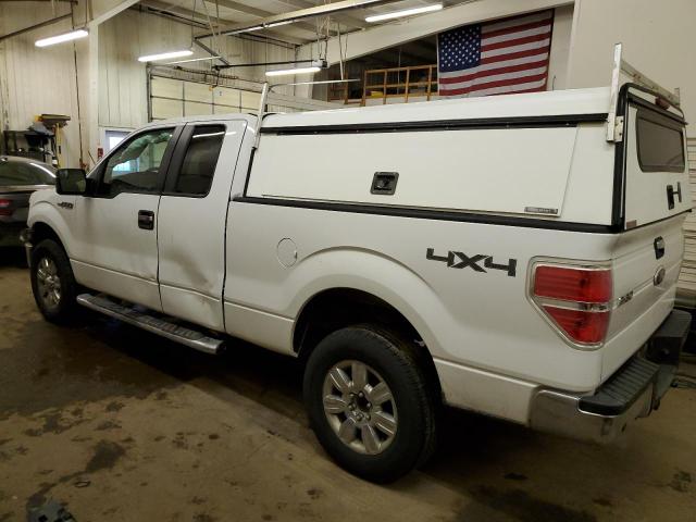 1FTFX1EF4BFD31415 - 2011 FORD F150 SUPER CAB WHITE photo 2