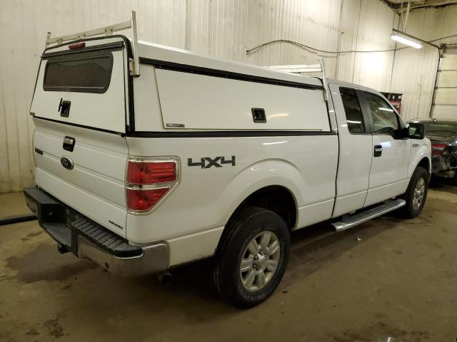 1FTFX1EF4BFD31415 - 2011 FORD F150 SUPER CAB WHITE photo 3