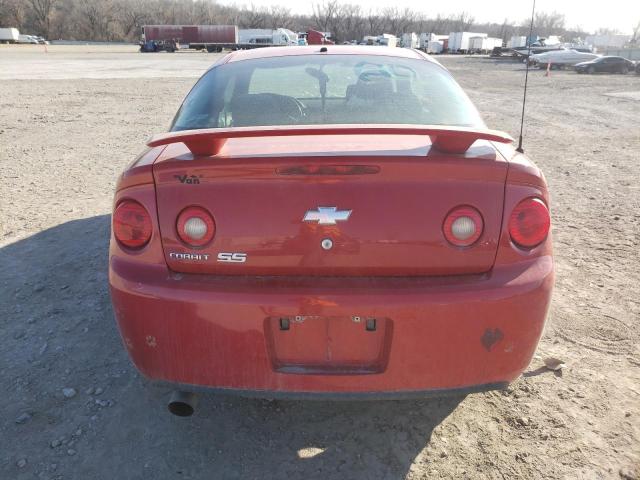 1G1AM15BX77305427 - 2007 CHEVROLET COBALT SS RED photo 6