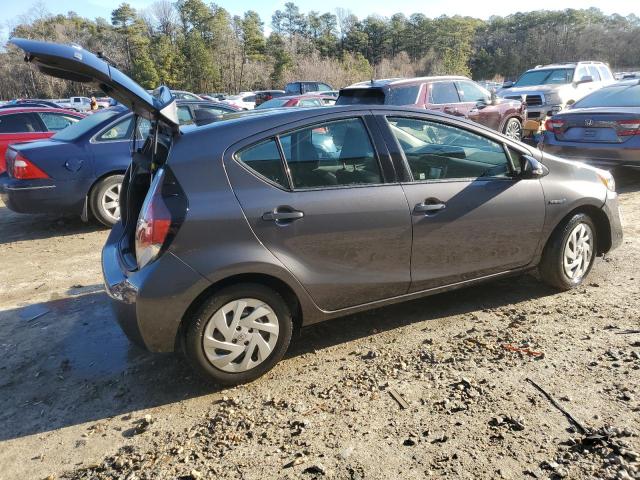 JTDKDTB38G1127203 - 2016 TOYOTA PRIUS C CHARCOAL photo 3