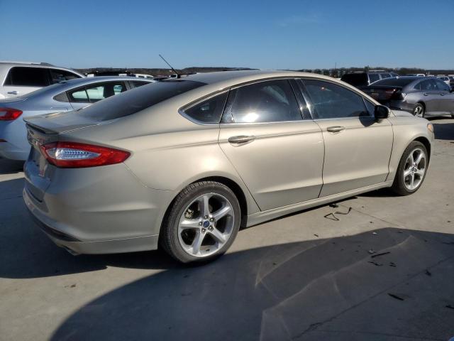 3FA6P0H7XGR143223 - 2016 FORD FUSION SE GOLD photo 3