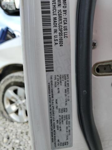 1C6RR7LG3PS516924 - 2023 RAM 1500 CLASS SLT 白色 照片 13