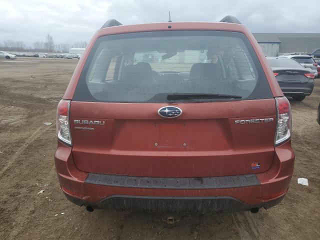 JF2SH6BC0AH766794 - 2010 SUBARU FORESTER XS Бордовый фото 6