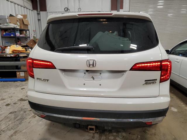 5FNYF6H96GB098938 - 2016 HONDA PILOT TOURING WHITE photo 6