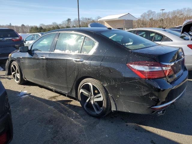 1HGCR3F09GA003609 - 2016 HONDA ACCORD EXL BLACK photo 2