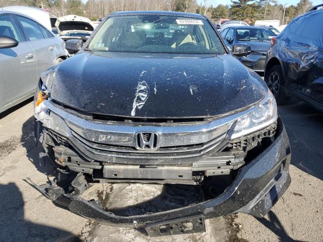 1HGCR3F09GA003609 - 2016 HONDA ACCORD EXL BLACK photo 5