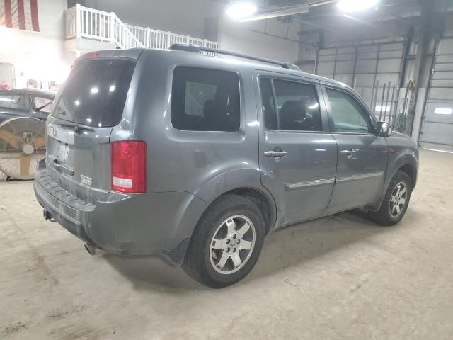 5FNYF4H97AB038873 - 2010 HONDA PILOT TOURING GRAY photo 3