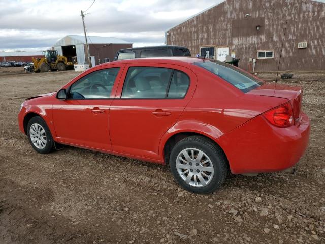 1G1AS58H897208274 - 2009 CHEVROLET COBALT LS RED photo 2