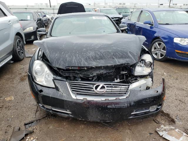 JTHFN48Y069002430 - 2006 LEXUS SC 430 BLACK photo 5