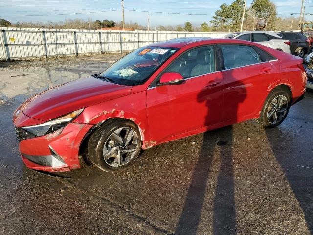 KMHLP4AG9PU493882 - 2023 HYUNDAI ELANTRA LIMITED RED photo 1