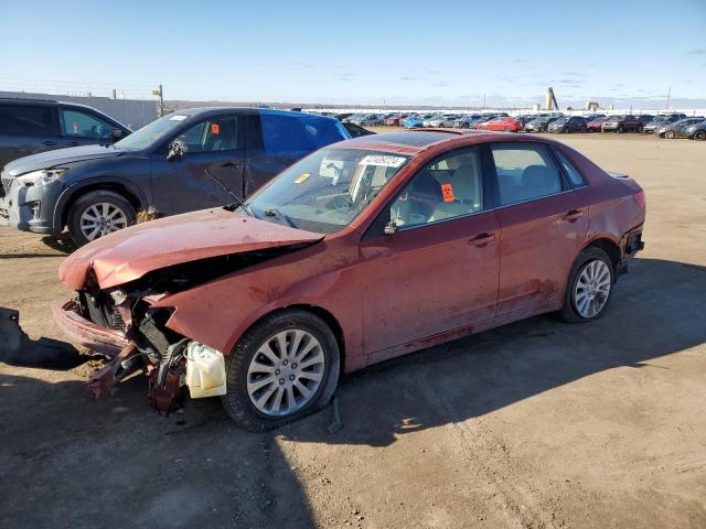 JF1GE60639H508653 - 2009 SUBARU IMPREZA 2.5I PREMIUM ORANGE photo 1