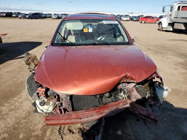 JF1GE60639H508653 - 2009 SUBARU IMPREZA 2.5I PREMIUM ORANGE photo 5