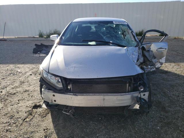 2HGFB2F58FH526711 - 2015 HONDA CIVIC LX SILVER photo 5