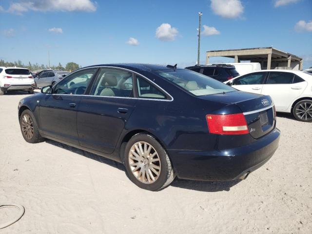 WAUDH74F56N163415 - 2006 AUDI A6 3.2 QUATTRO BLUE photo 2