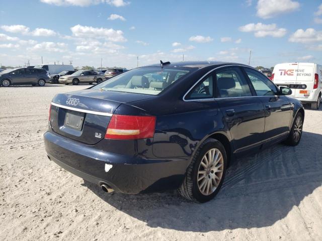 WAUDH74F56N163415 - 2006 AUDI A6 3.2 QUATTRO BLUE photo 3