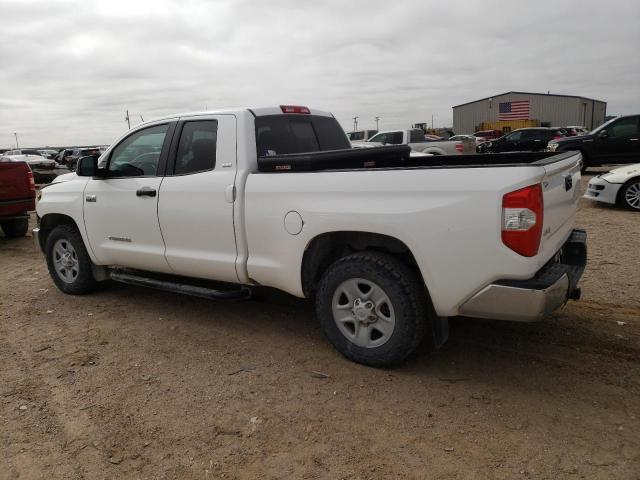 5TFUW5F15KX799331 - 2019 TOYOTA TUNDRA DOUBLE CAB SR/SR5 WHITE photo 2