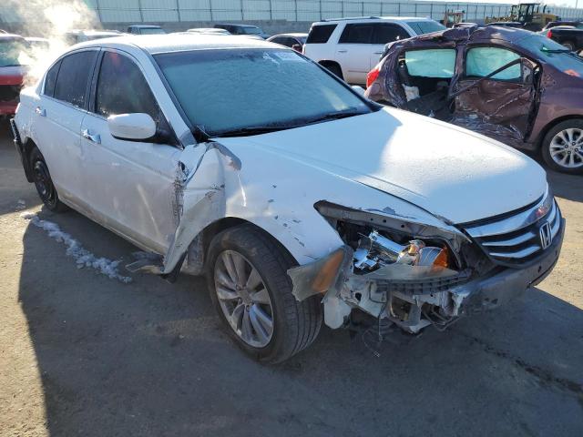 1HGCP3F88CA006295 - 2012 HONDA ACCORD EXL WHITE photo 4