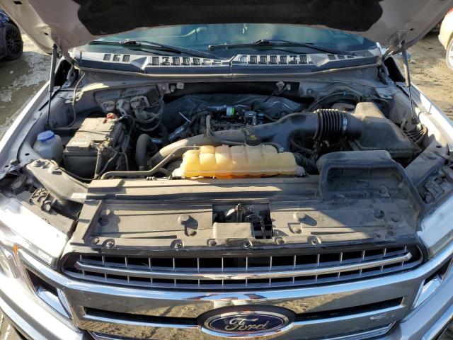 1FTEW1EPXKKD13323 - 2019 FORD F150 SUPERCREW SILVER photo 11