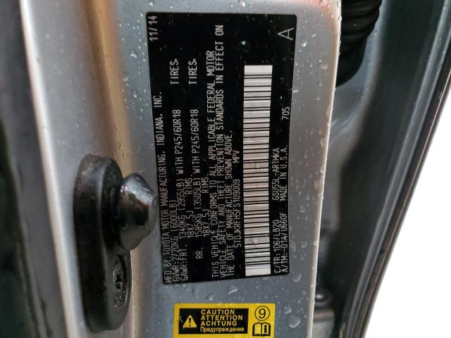 5TDJKRFH5FS109009 - 2015 TOYOTA HIGHLANDER XLE GRAY photo 12