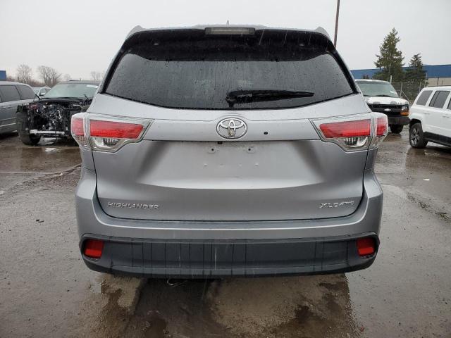 5TDJKRFH5FS109009 - 2015 TOYOTA HIGHLANDER XLE GRAY photo 6